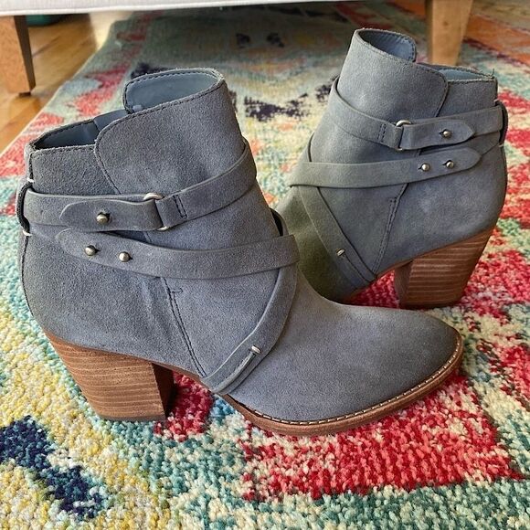 Sam Edelman Merton Leather Ankle Booties - Picture 1 of 10
